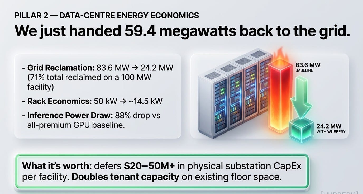 Data-centre energy economics: where megawatts are lost between the grid connection and the chip